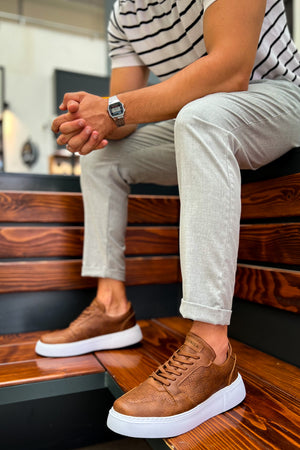 CH153 - CBT Oxford Men Sneaker Tan