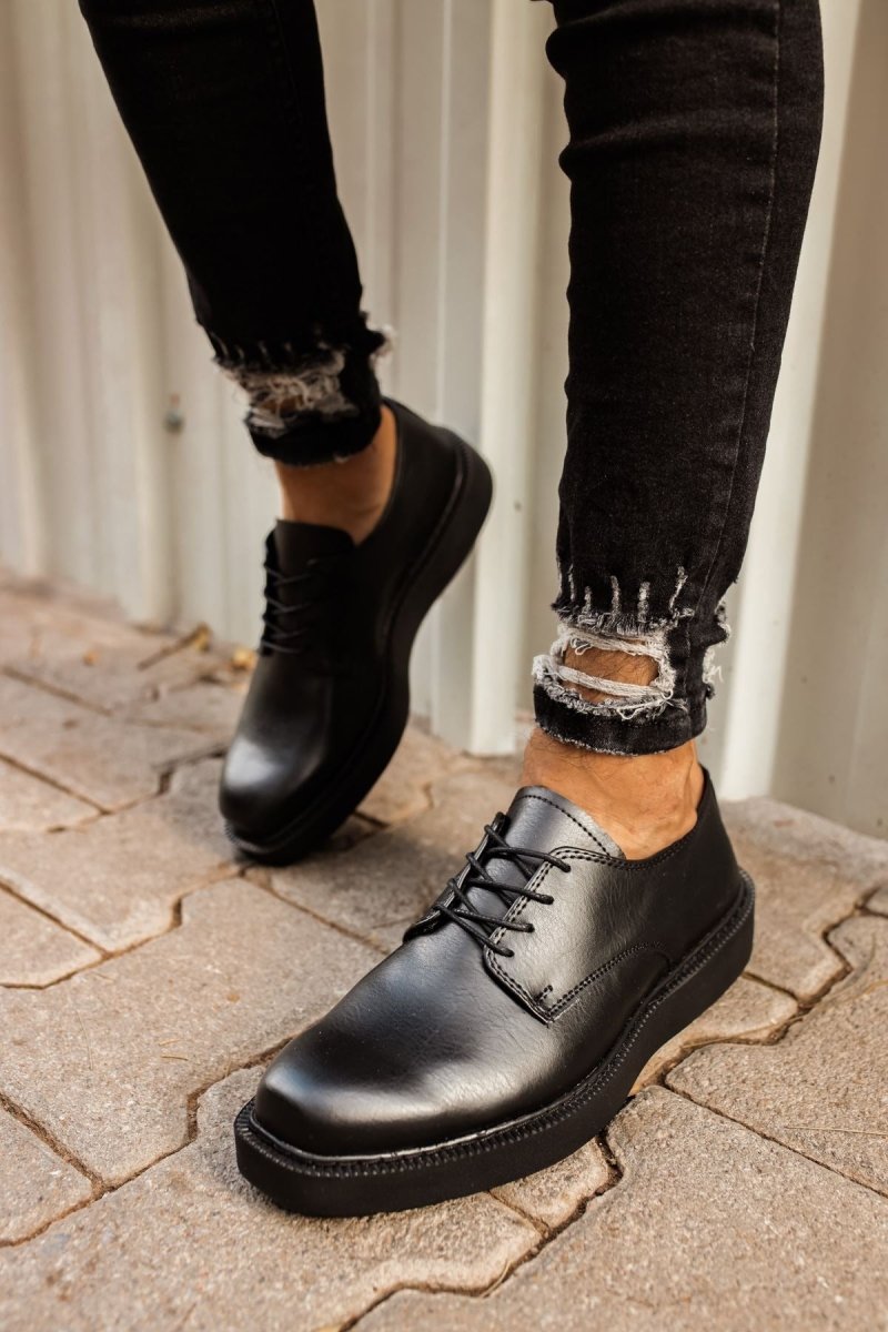 CH001 - FST Classic Lace Men Sneaker Black - chekich.com