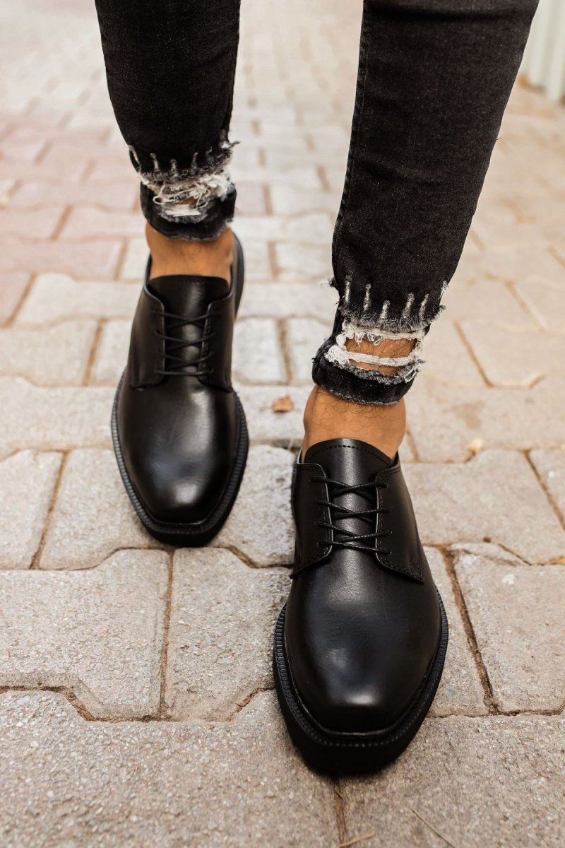 CH001 - FST Classic Lace Men Sneaker Black - chekich.com