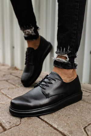 CH003 - CST Pelle Classica Men Sneaker Black - chekich.com