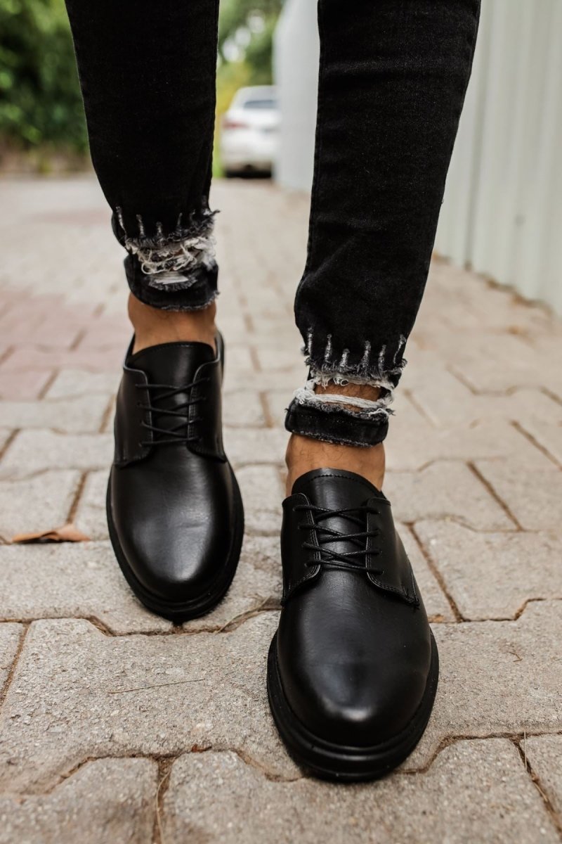 CH003 - CST Pelle Classica Men Sneaker Black - chekich.com