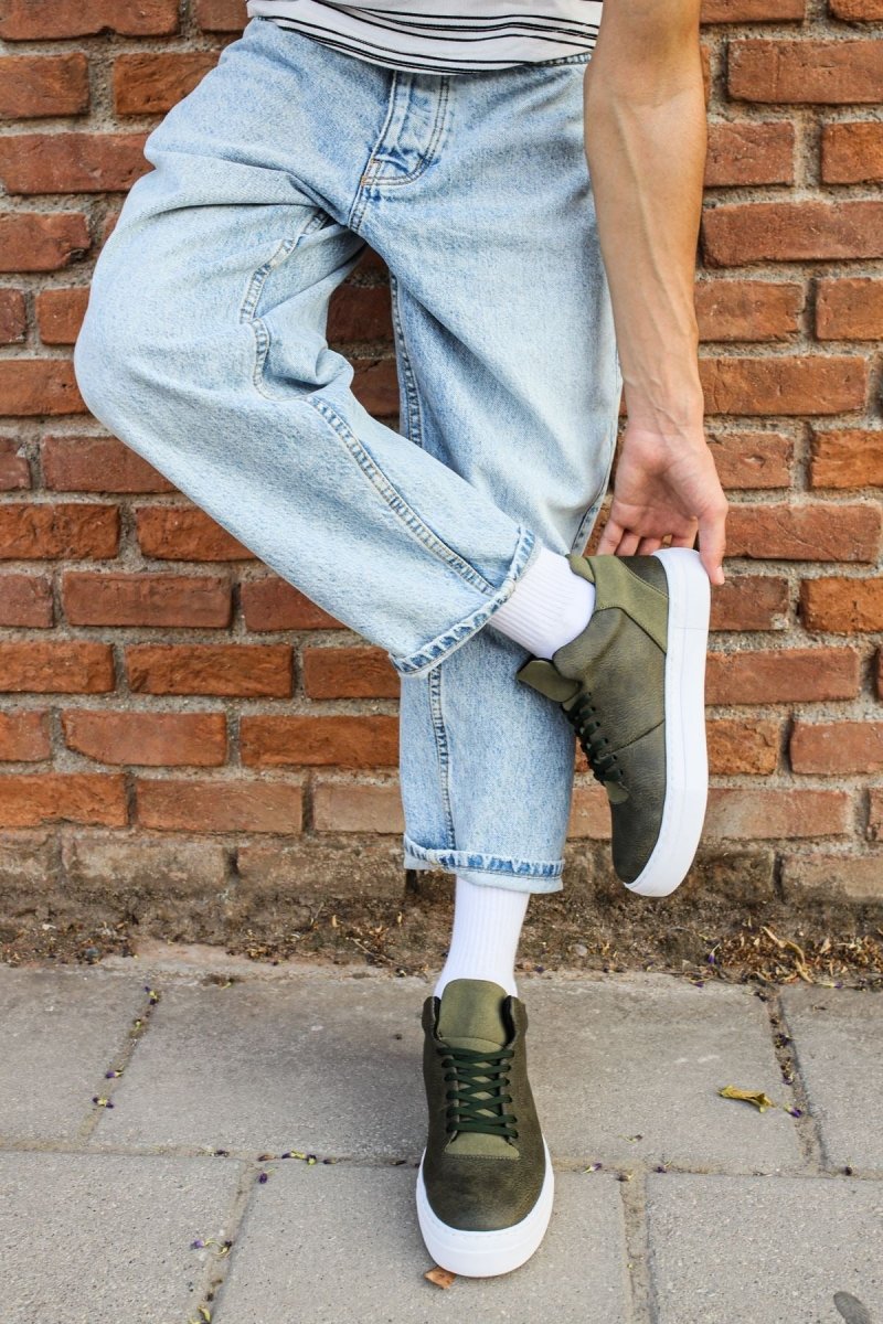 CH004 - CBT Hıde Erkek Ayakkabı HAKI - chekich.com