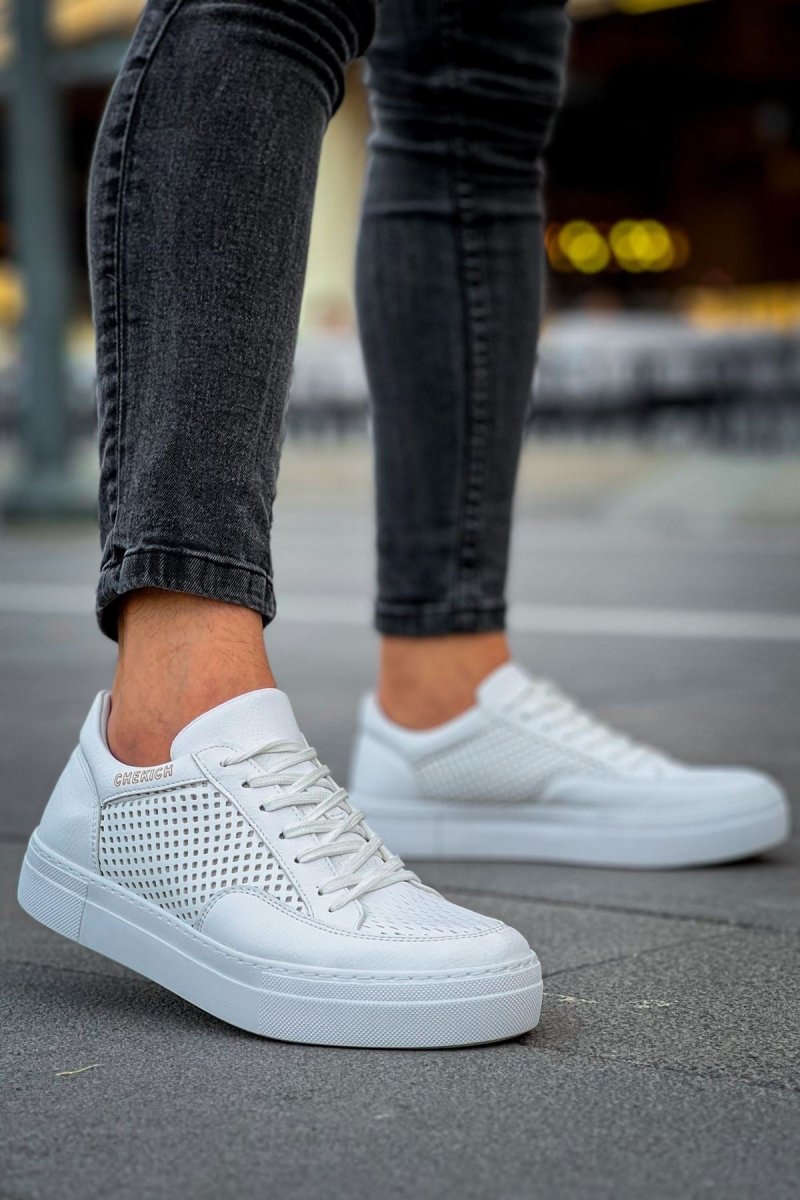 CH015 - CBT First Edition Erkek Ayakkabı BEYAZ - chekich.com