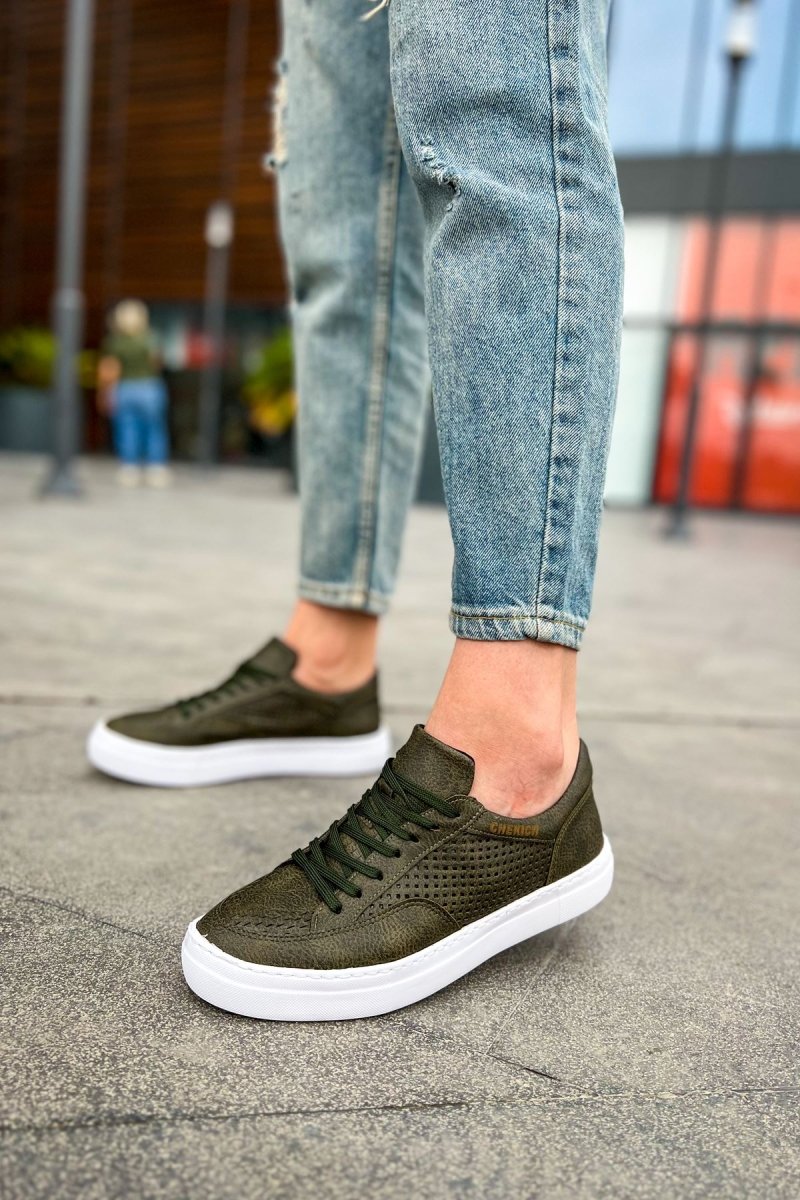 CH015 - CBT First Edition Erkek Ayakkabı HAKI - chekich.com