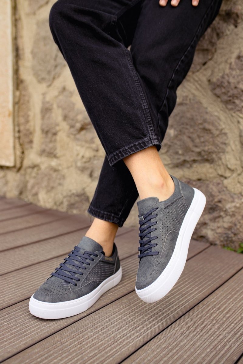 CH015 - CBT First Edition Men Sneaker Grey - chekich.com