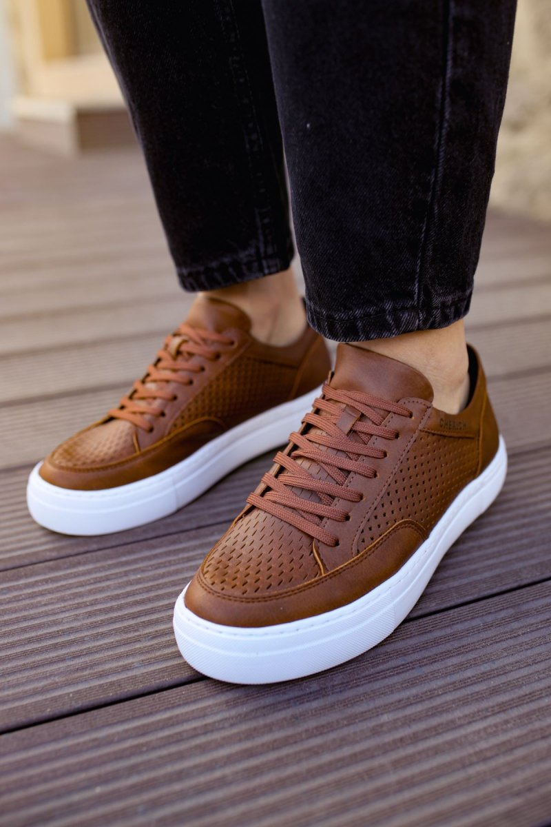 CH015 - CBT First Edition Men Sneaker Tan - chekich.com