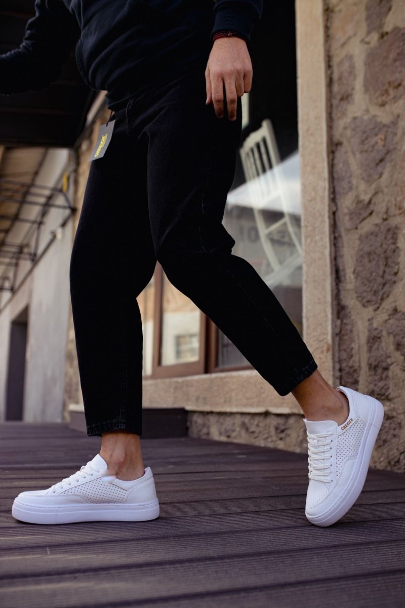 CH015 - CBT First Edition Men Sneaker White - chekich.com