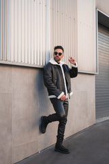 CH027 - CST Quebec Erkek Bot SIYAH - chekich.com