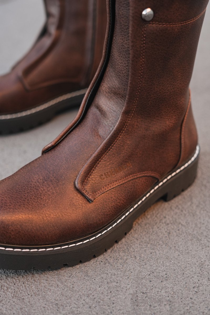 CH027 - CST Quebec Men's Boots Brown - chekich.com