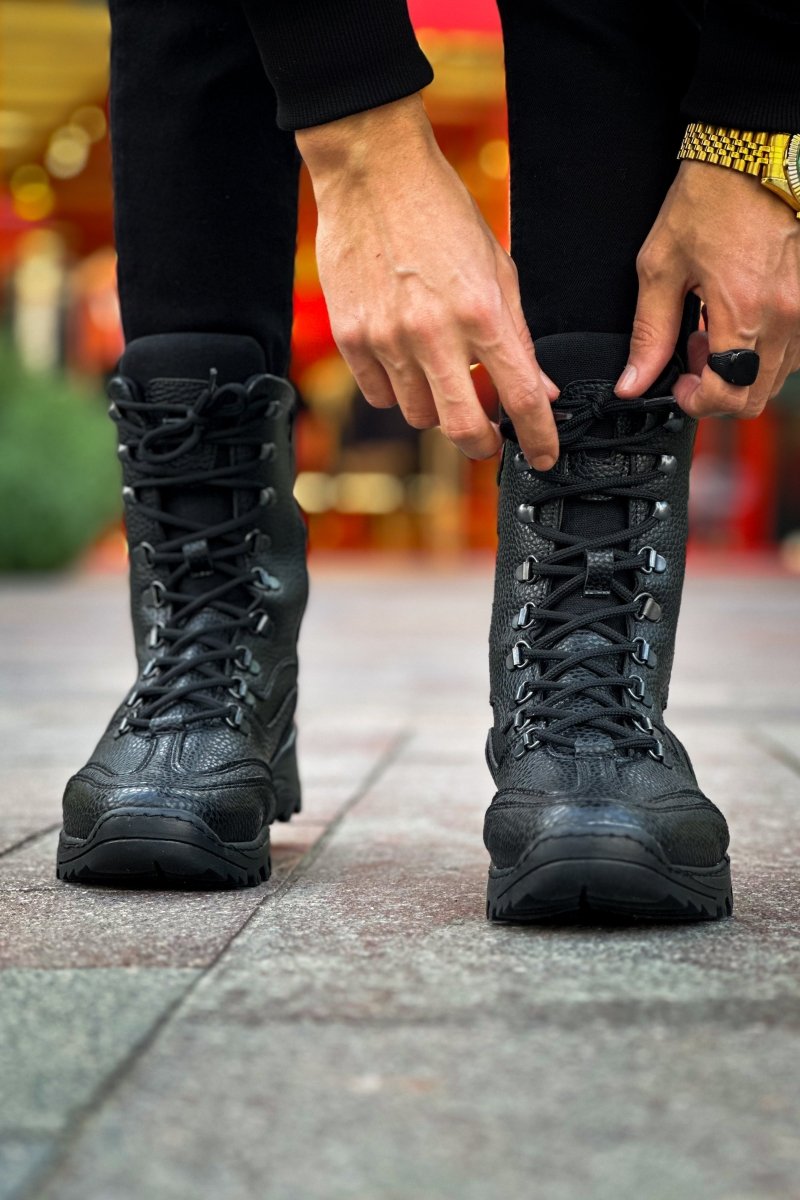 CH051 - RST Scalatore Men's Boots Black - chekich.com