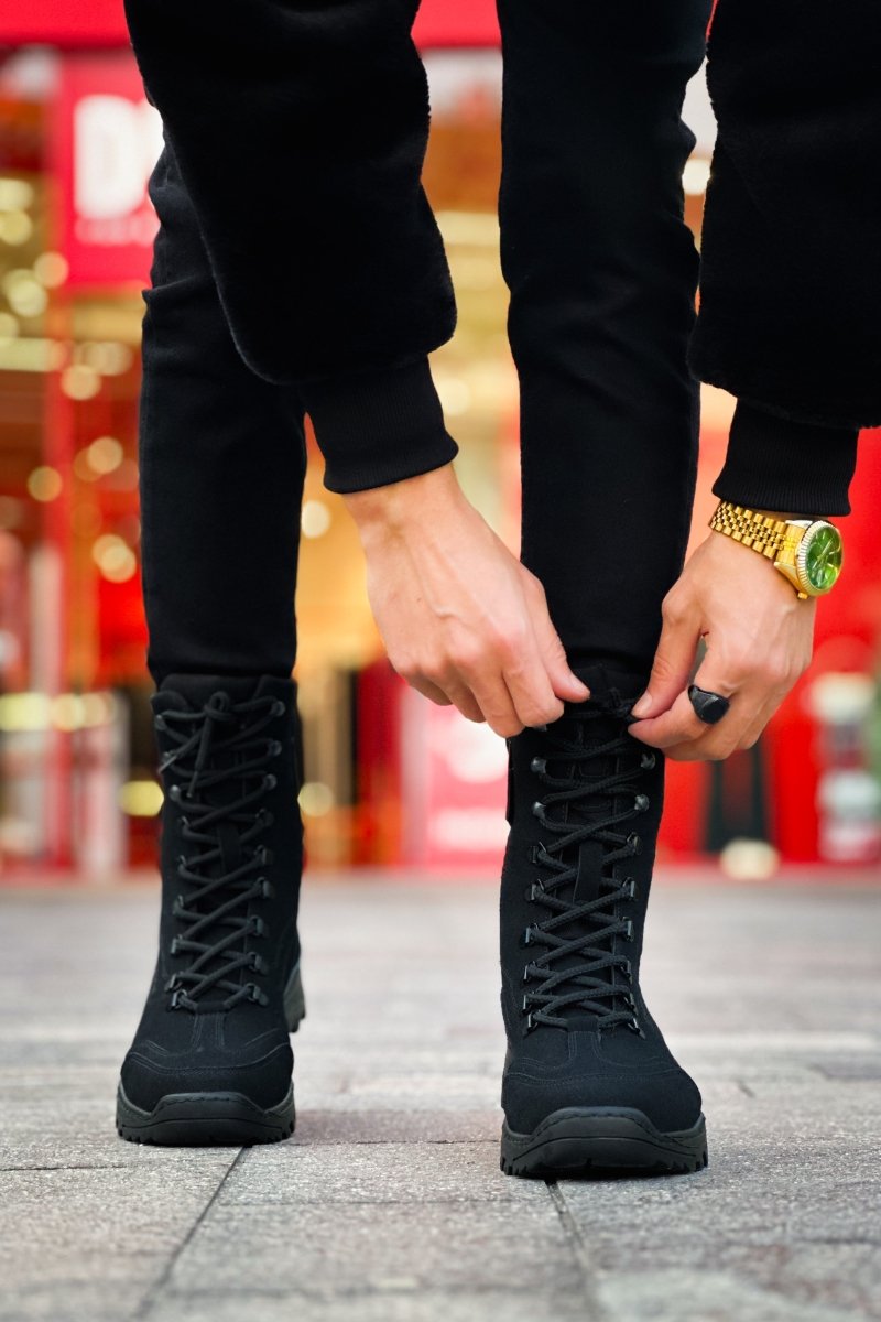 CH051 - SST Scalatore Men's Boots Black - chekich.com