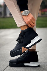 CH057 - GSBT Ghost Line Erkek Bot SIYAH/SIYAH - chekich.com