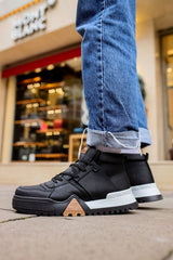 CH057 - GSBT Ghost Line Erkek Bot SIYAH/SIYAH - chekich.com