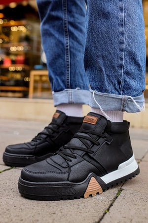 CH057 - GSBT Ghost Line Men's Boots Black/Black - chekich.com