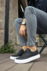 CH061 - CBT Rex Erkek Ayakkabı SIYAH - chekich.com