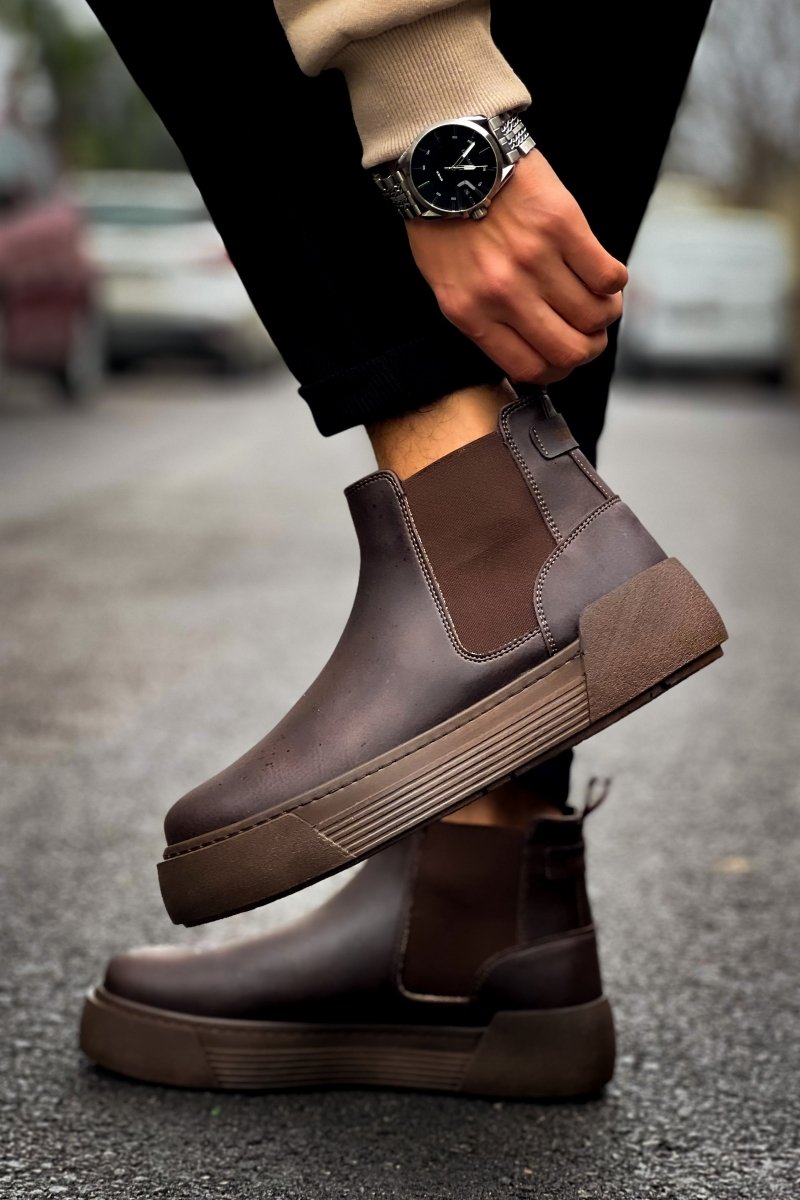 CH069 CRT Harmany Men's Boots Brown - chekich.com