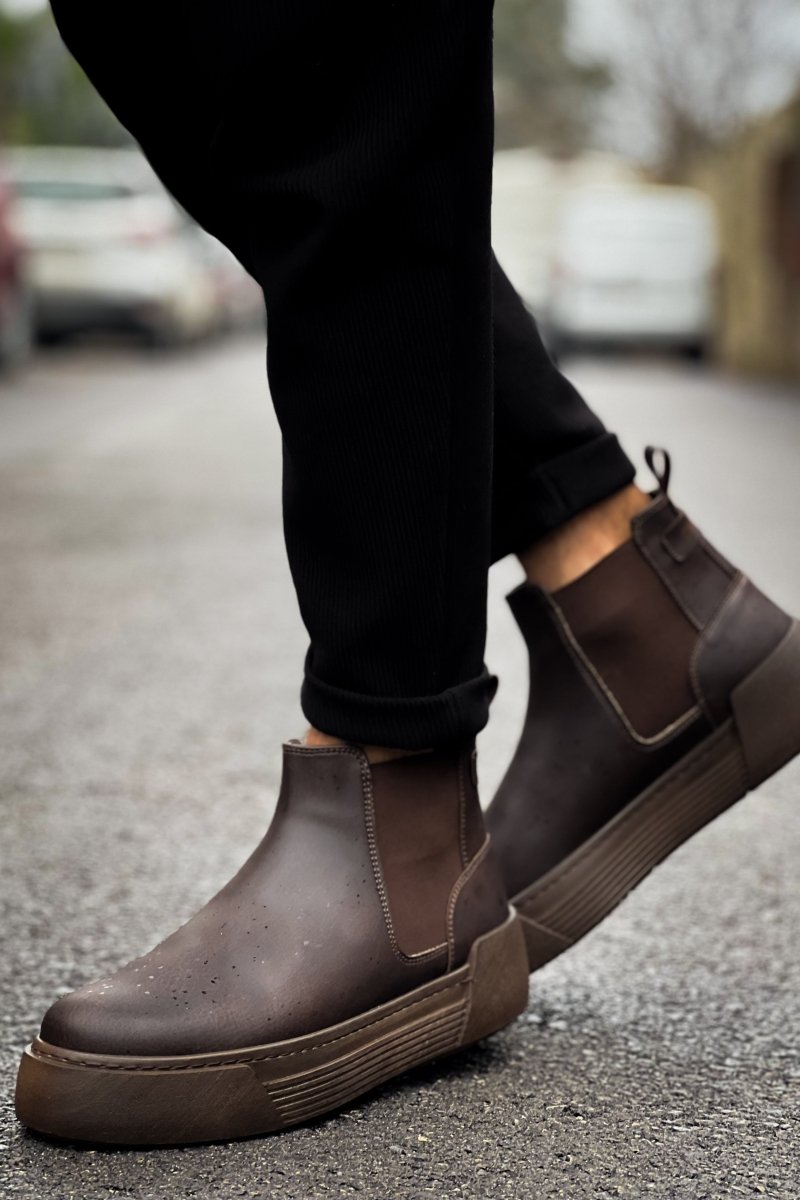 CH069 CRT Harmany Men's Boots Brown - chekich.com