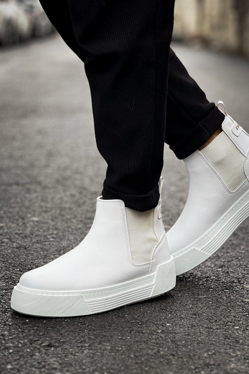 CH069 CRT Harmany Men's Boots White - chekich.com