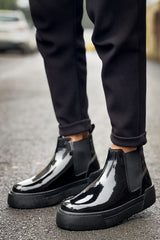 CH069 - RRT Harmany Erkek Bot SIYAH - chekich.com