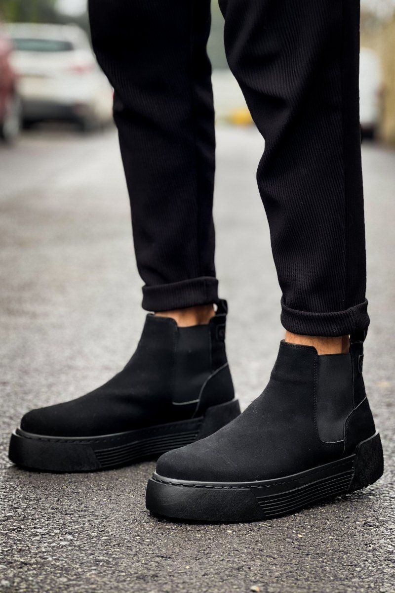 CH069 SRT Harmany Men's Boots Black - chekich.com