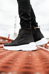 CH077 - BT Erkek Spor Bot SIYAH - chekich.com