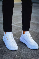 CH087 - CBT Kenton Erkek Ayakkabı BEYAZ / BEYAZ - chekich.com