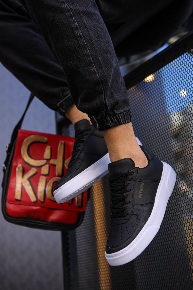 CH087 - CBT Kenton Men Sneaker Black/Black - chekich.com