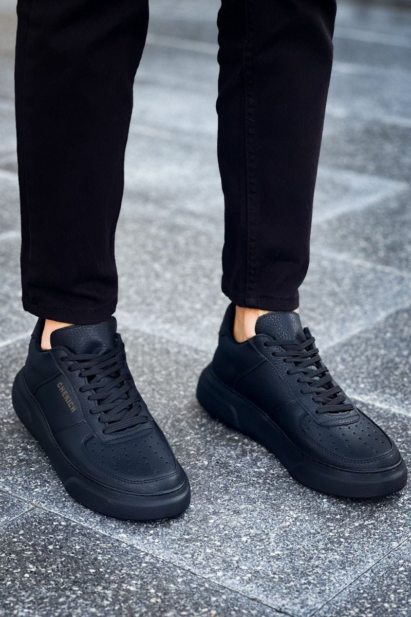 CH087 - CST Kenton Erkek Ayakkabı SIYAH/SIYAH - chekich.com