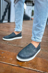 CH091 - RBT Brecon Erkek Ayakkabı ANTRASIT - chekich.com