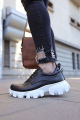 CH093 - FBT Castle Erkek Ayakkabı SIYAH - chekich.com