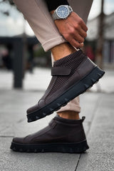 CH103 - CST Pyramid Long Erkek Bot KAHVE - chekich.com