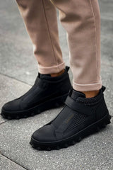 CH103 - CST Pyramid Long Erkek Bot SIYAH - chekich.com