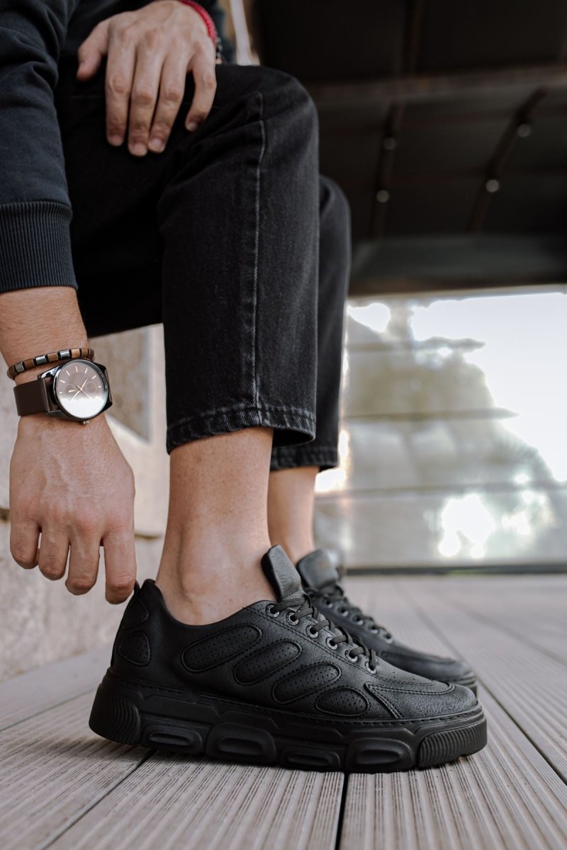 CH105 - CST Cronus Men Sneaker Black - chekich.com