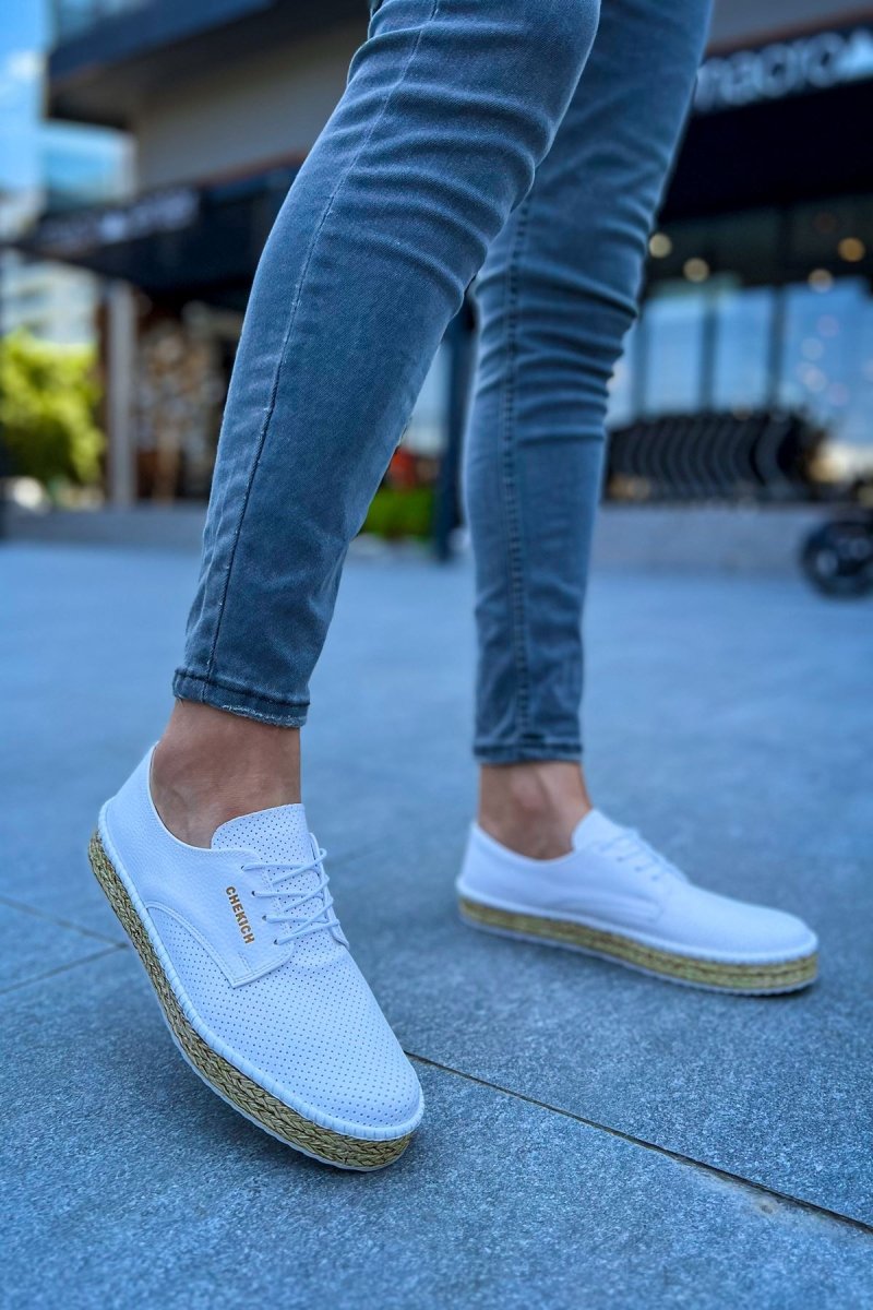 CH117 - CBT Stamina Nuova Erkek Ayakkabı BEYAZ - chekich.com