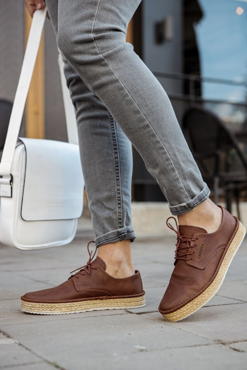 CH117 - CBT Stamina Nuova Men Sneaker Tan - chekich.com