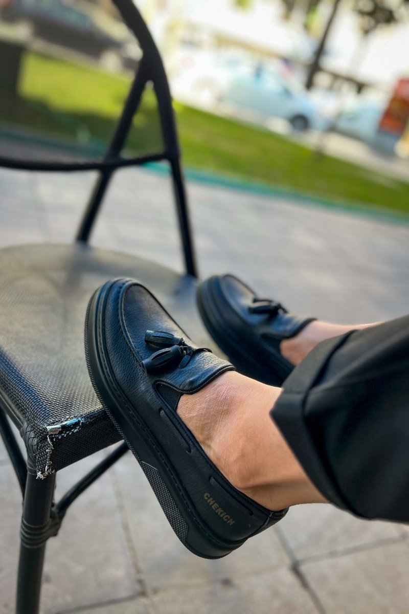 CH127 - FST Loafer - X Erkek Ayakkabı SIYAH - chekich.com