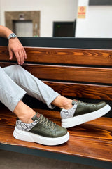 CH145 - CBT Sauerbergg Erkek Ayakkabı HAKI - chekich.com