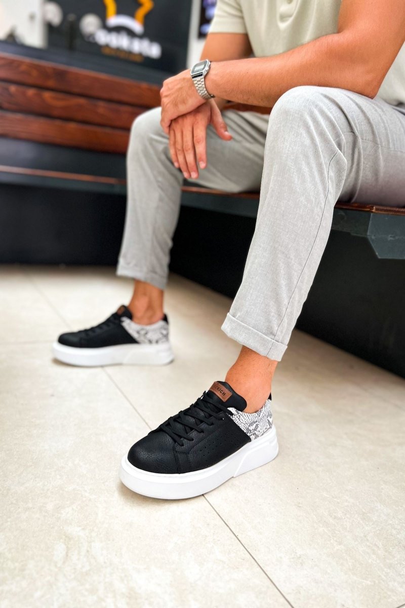 CH145 - CBT Sauerbergg Erkek Ayakkabı SIYAH - chekich.com