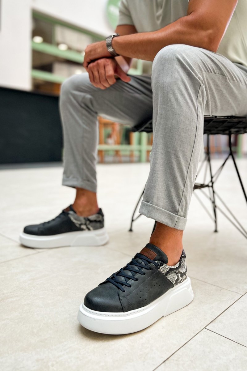 CH145 - CBT Sauerbergg Men Sneaker Grey - chekich.com