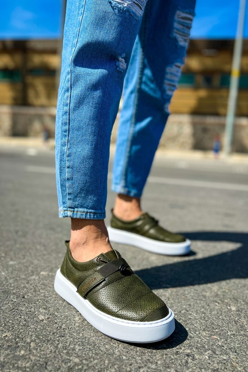 CH147 - CBT Dobeny Erkek Ayakkabı HAKI - chekich.com