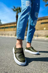 CH147 - CBT Dobeny Erkek Ayakkabı HAKI - chekich.com