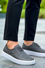 CH149 - CBT Changer Over Erkek Ayakkabı ANTRASIT - chekich.com