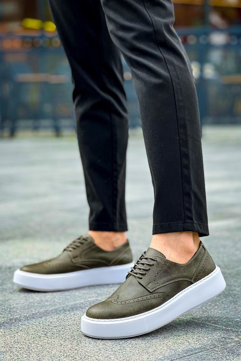 CH149 - CBT Changer Over Erkek Ayakkabı HAKI - chekich.com