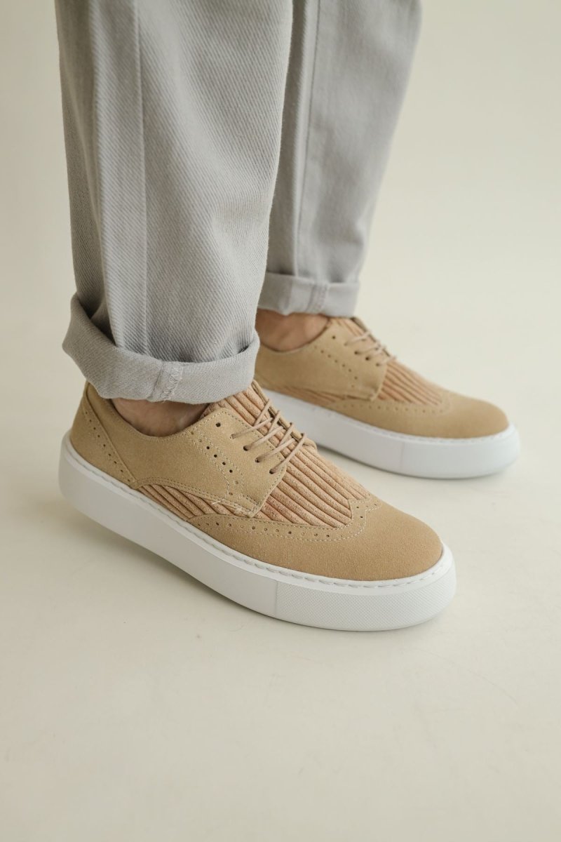 CH149 SBT Change Over Men Sneaker Sand Color - chekich.com