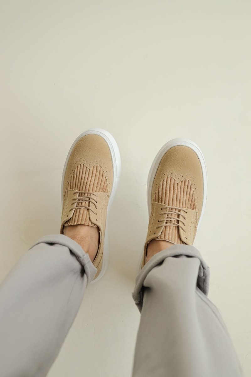 CH149 SBT Change Over Men Sneaker Sand Color - chekich.com