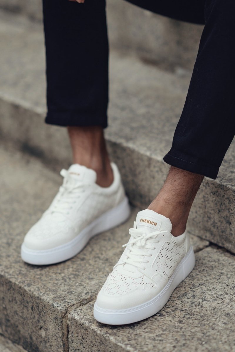 CH153 - CBT Oxford Men Sneaker White - chekich.com