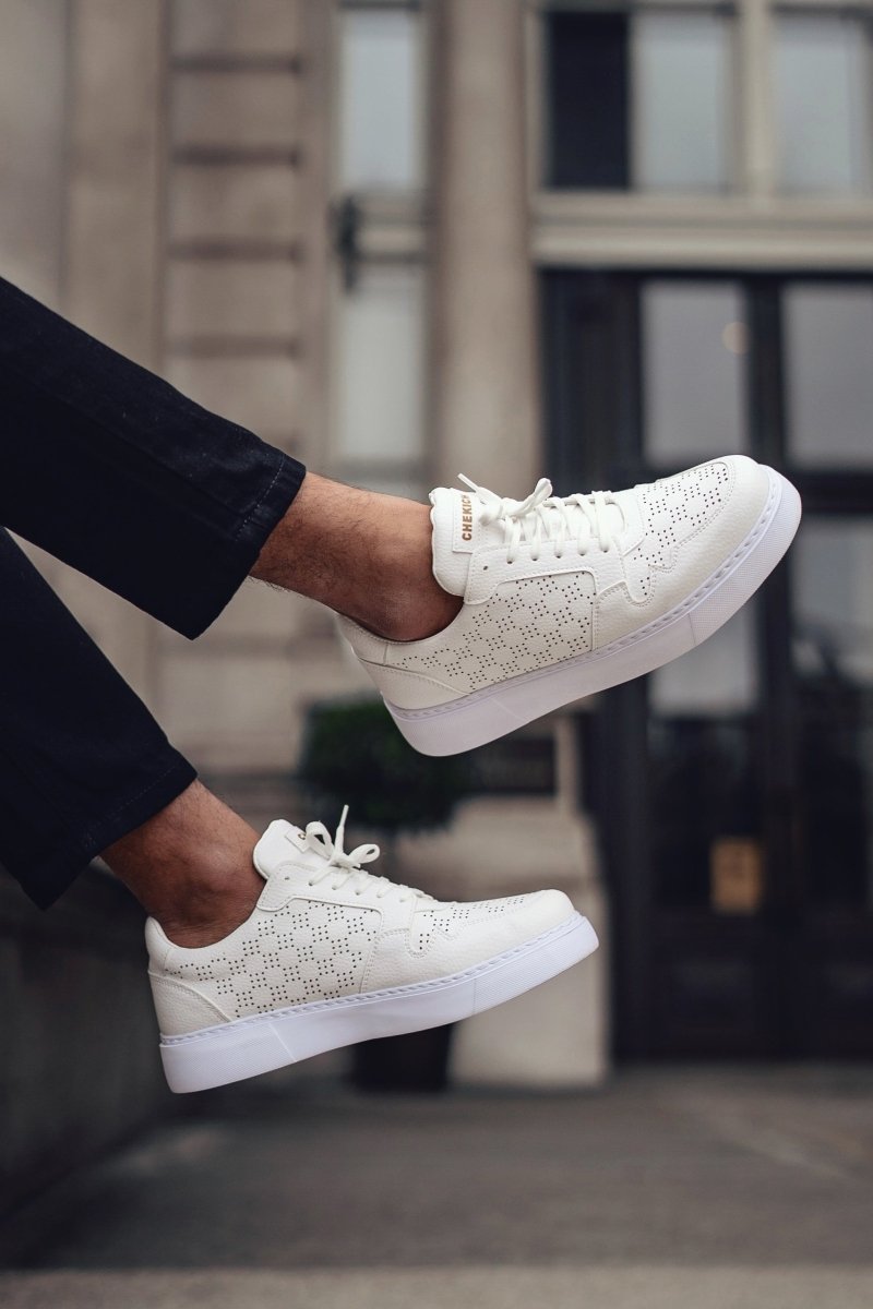 CH153 - CBT Oxford Men Sneaker White - chekich.com