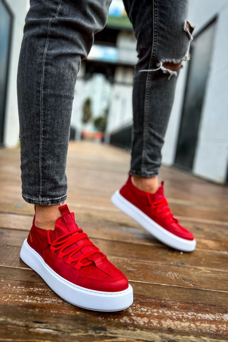 CH159 - CBT Saturn Men Sneaker Red - chekich.com