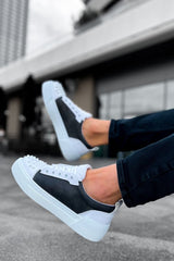 CH169 - CBT Thorn Erkek Ayakkabı ANTRASIT/BEYAZ - chekich.com