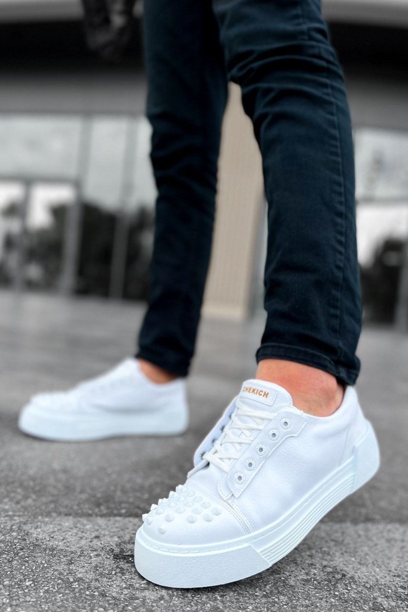 CH169 - CBT Thorn Erkek Ayakkabı BEYAZ - chekich.com